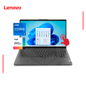LAPTOP LENOVO IDEAPAD 5 15ITL05 INTEL CORE i7-1165G7, RAM 8GB DDR4, SSD 512GB,15.6" FHD TOUCH, GRAFICO IRIS Xe, WINDOWS 11
