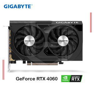 TARJETA DE VIDEO GIGABYTE NVIDIA GEFORCE RTX 4060 WINDFORCE OC 8GB GDDR6 128 BIT