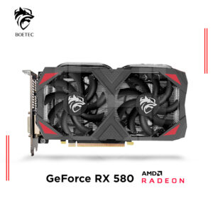 TARJETA DE VIDEO BOETEC AMD RADEON RX 580 8GB GDDR5, 256 BITS, 2 x FANS