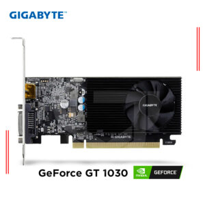 TARJETA DE VIDEO GIGABYTE GEFORCE GT 1030, 2GB DDR4 64-BIT, LOW PROFILE