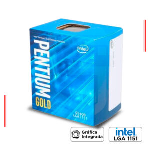 PROCESADOR INTEL PENTIUM GOLD G5420, 3.8 GHz / 4.0 GHz, LGA 1151, 2 NÚCLEOS, 4MB, INTEL GRAPHICS