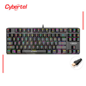 TECLADO GAMER MECÁNICO EXPLORER CBX GK1002+, RGB, USB, SWITCH MARRÓN