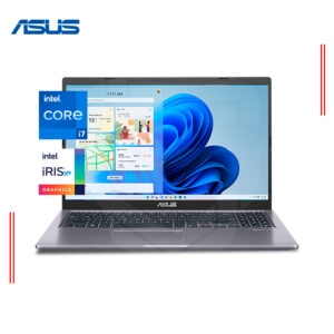 LAPTOP ASUS X515E INTEL CORE i7-1165G7, RAM 12GB DDR4, SSD 512GB, 15.6" FHD, INTEL IRIS Xe GRAPHICS, WINDOWS 11