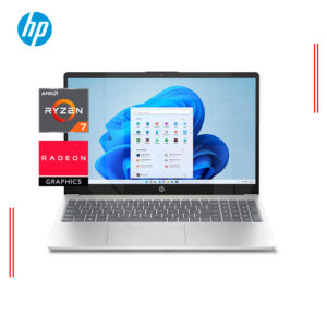 LAPTOP HP 15-FC0012LA AMD RYZEN 7 7730U, RAM 16GB DDR4, SSD 512GB, 15.6" FHD, AMD RADEON GRAPHICS