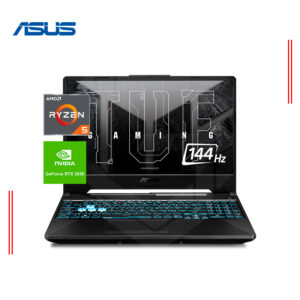 LAPTOP ASUS TUF GAMING FA506NF AMD RYZEN 5 7535HS, RAM 8GB DDR5, SSD 512GB, NVIDIA RTX 2050 4GB, 15.6" FHD