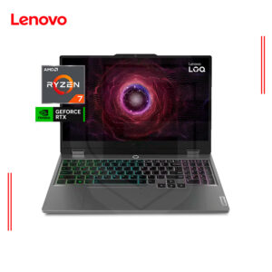 LAPTOP LENOVO LOQ 15ARP9 AMD RYZEN 7 7435HS, RAM 24GB DDR5, SSD 512GB, 15.6" FHD 144Hz, NVIDIA RTX 4050 6GB