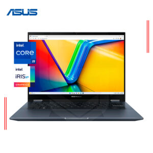 LAPTOP ASUS VIVOBOOK TP3402VA-LZ46 INTEL CORE i9-13900H, RAM 16GB DDR4, SSD 1TB, 14" WUXGA, FREEDOS
