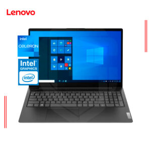 LAPTOP LENOVO V15 G2 IJL INTEL CELERON N4500, RAM 8GB DDR4, SSD 256GB, 15.6" FHD, INTEL UHD GRAPHICS, FREEDOS (82QY00QALM)