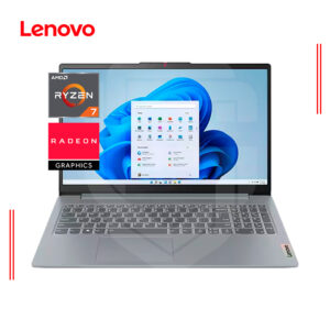LAPTOP LENOVO IDEAPAD SLIM 3 15ABR8 AMD RYZEN 7 5825U, RAM 16GB DDR4, SSD 512GB, 15.6" FHD, FREEDOS