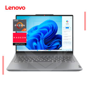 LAPTOP LENOVO IDEAPAD 5 14AHP9 AMD RYZEN 7 8845HS, RAM 16GB DDR5, SSD 512GB, 14" WUXGA TOUCHSCREEN 360°, AMD RADEON GRAPHICS, WINDOWS 11 (83DR007QLM)