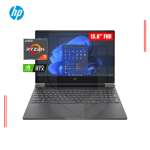 LAPTOP HP VICTUS 15-FB3020LA AMD RYZEN 7 7445HS, RAM 16GB, SSD 512GB, RTX GEFORCE 3050 6GB, 15.6" FHD 144Hz, WINDOWS 11