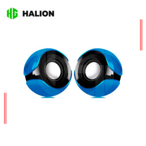 PARLANTE HALION HA-S12, INTERFAZ USB, PLUG, FRECUENCIA 0 HZ-20 KHZ