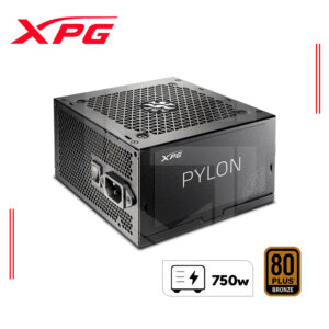 FUENTE DE PODER XPG PYLON 750W 80 PLUS BRONZE, NO MODULAR