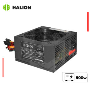 FUENTE DE PODER HALION 500W REALES (ATX-500W) OEM