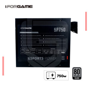 FUENTE DE PODER IFORGAME SP750W 80 PLUS SILVER ATX