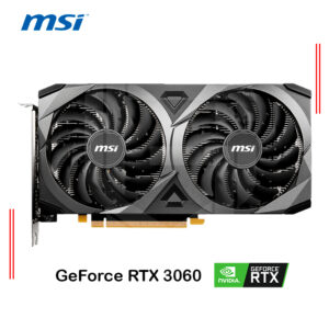 TARJETA DE VIDEO MSI NVIDIA GEFORCE RTX 3060 VENTUS 2X 12G OC, 12GB GDDR6, PCI-EXPRESS