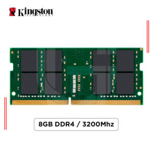 MEMORIA SODIMM KINGSTON 8GB DDR4 3200MHZ (KVR32S22S8/8) CL22 260 / PC4-25600