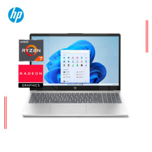 LAPTOP HP 15-FC0276LA AMD RYZEN 7 7730U, RAM 16GB DDR4, SSD 1TB, 15.6” FHD, AMD RADEON GRAPHICS, WINDOWS 11