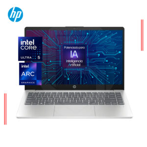 LAPTOP HP 14-EP1001LA INTEL ULTRA 5-125H, RAM 8GB DDR5, SSD 512GB, 14" FHD, WINDOWS 11 HOME (A38P2LA#ABM)