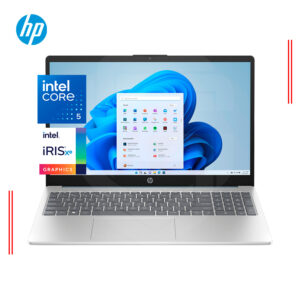 LAPTOP HP 15-FD0250LA INTEL CORE 5-120U, RAM 8GB DDR4, SSD 512GB, WINDOWS 11, AZUL CLARO