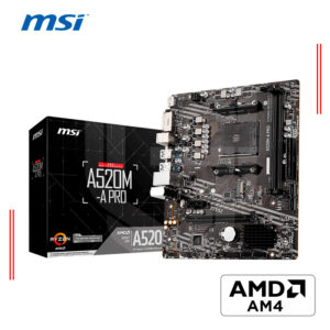 PLACA MSI A520M-A PRO (911-7C96-031) SOCKET AM4, DDR4