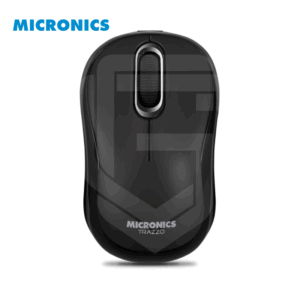 MOUSE INALAMBRICO MICRONICS TRAZZO3 MIC M700-3M RECARGABLE, BLACK
