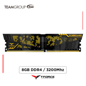 MEMORIA RAM TEAMGROUP T-FORCE VULCAN TUF 8GB 3200MHZ DDR4 (TLTYD48G3200HC16C01)
