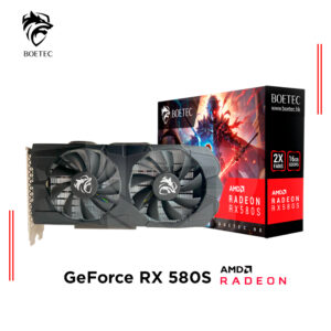 TARJETA DE VIDEO BOETEC AMD RADEON RX 580S 16GB GDDR5, 256 BITS, 2 x FANS