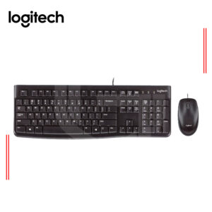 TECLADO Y MOUSE LOGITECH MK120, USB, NEGRO