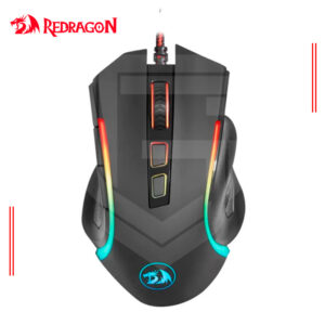 MOUSE REDRAGON GRIFFIN M607 GAMING, USB, 7200DPI, RGB CHROMA, NEGRO