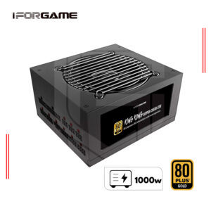 FUENTE DE PODER IFORGAME GX1000 80 PLUS GOLD MODULAR