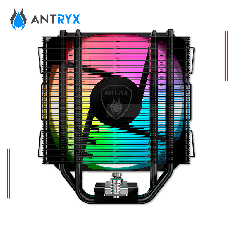 COOLER ANTRYX MIRAGE 530 ARGB BLACK COMPATIBLE AMD/INTEL, FAN 130MM - Imagen 2