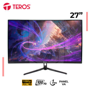 MONITOR TEROS TE-2732S, 27" PANEL VA, 100Hz, FHD 1920x1080, HDMI, DP, VESA, FREESYNC