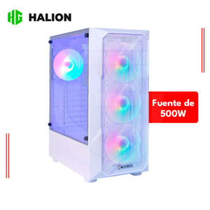 CASE HALION STUKA CR11 WHITE (CR11) 500W, LED-RAINBOW