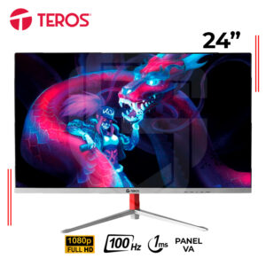 MONITOR CURVO TEROS TE-2402S 23.8" FHD VA 100HZ 1MS HDMI VGA