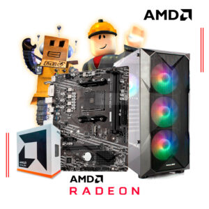 PC BÁSICA AMD ATHLON 3000G, RAM 16GB, SSD 480GB
