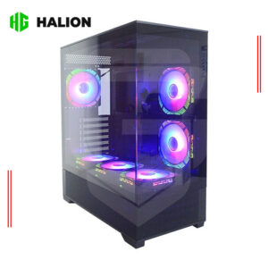 CASE GAMEMAX HALION VISTA AB FULL VIDRIO 6XARG, HUB, 410MM VGA