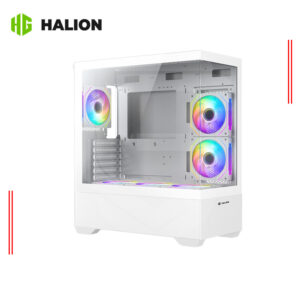 CASE GAMER HALION JUPITER K04 BLANCO, 6 COOLER ARGB, V/TEMPLADO