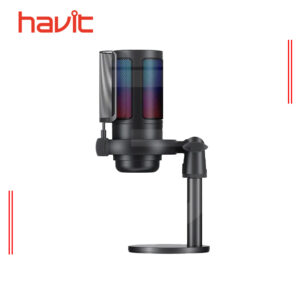 MICRÓFONO HAVIT GK50 PRO RGB CON BRAZO ARTICULADO STREAMER