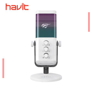 MICRÓFONO HAVIT GK65 RGB White