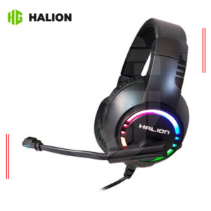AUDIFONOS GAMER HALION LOTUS HA-H409 RGB NEGRO