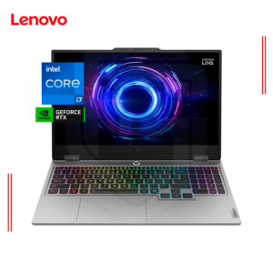 LAPTOP LENOVO LOQ 15IRX10 INTEL CORE i7-13700HX, RAM 24GB DDR5, SSD 512GB, GEFORCE RTX 5060 8GB, 15.6″ FHD, 144HZ