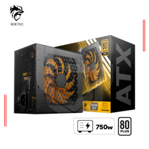 FUENTE PODER BOETEC (ATX750W) 750W 80 PLUS GOLD
