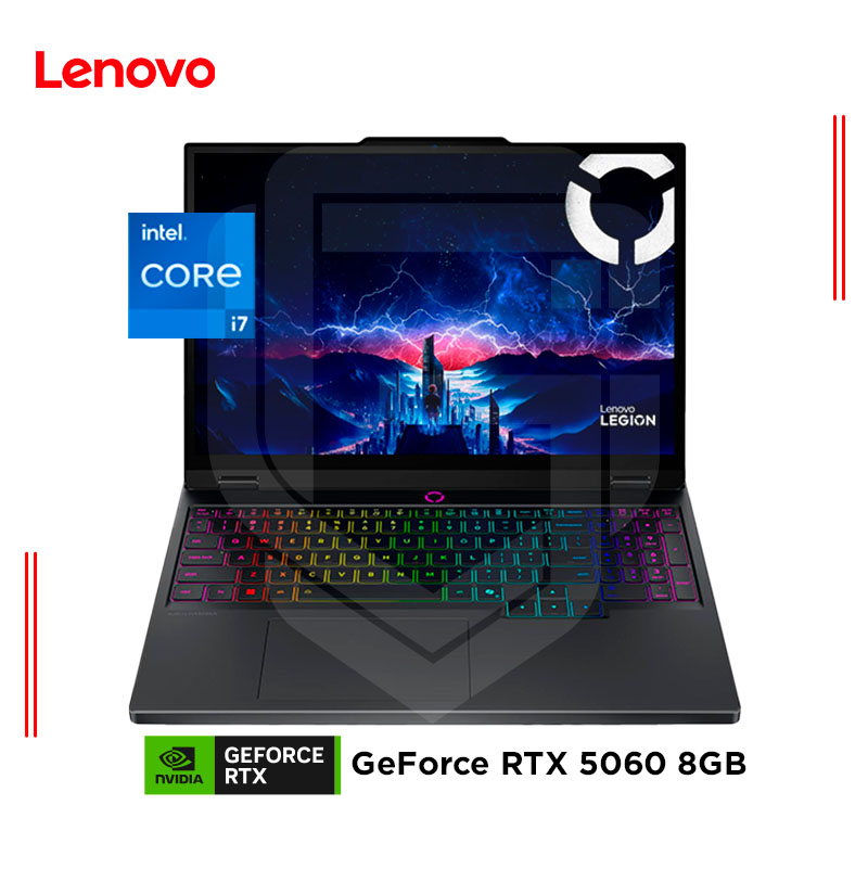 LAPTOP LENOVO LEGION 5 15IRX10 (83LY00SRLM) INTEL CORE i7-13650HX, RAM 16GB DDR5, SSD 1TB, GEFORCE RTX 5060 8GB, 15.3″ WUXGA, FREEDOS