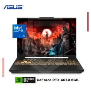 LAPTOP ASUS TUF F16 FX607VU-RL048 (90NR0N06-M00430) INTEL CORE i5 210H, RAM 16GB DDR5, SSD 512GB, GEFORCE RTX 4050 6GB, 16″ WUXGA IPS, FREEDOS