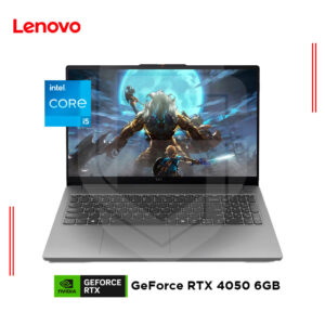 LAPTOP LENOVO LOQ 15IAX9E INTEL CORE i5-12450HX, RAM 16GB DDR5, SSD 1TB, GEFORCE RTX 4050 6GB, 15.6" FHD IPS 144HZ
