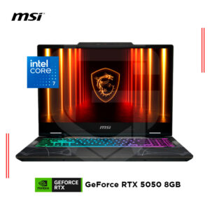 LAPTOP MSI CYBORG 15 B2RWEKG INTEL CORE 7-240H, RAM16GB DDR5, SSD 512GB, GEFORCE RTX 5050 8GB, 15.6" FHD W11 (9S7-15Q342-055)