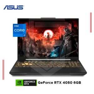 LAPTOP ASUS TUF GAMING FX607VU-RL016W INTEL CORE i7-13620H, RAM 16GB DDR5, SSD 1TB, GEFORCE RTX 4050 6GB, 16" FHD 144HZ, FREEDOS (90NR0N06-M00A10)