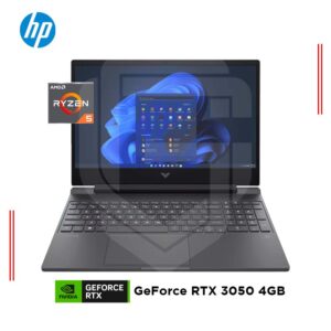 LAPTOP HP VICTUS 15-FB0123LA AMD RYZEN 5 5600H, RAM 16GB DDR4, SSD 512GB, GEFORCE RTX 3050 4GB, 15.6" W11 (827G4LA#ABM)