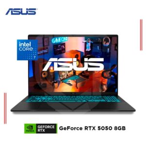 LAPTOP ASUS V307V V16 (V3607VH-RP012W) INTEL CORE 7-240H RAM 16GB DDR5, SSD 512GB, NVIDIA GEFORCE RTX 5050 8GB, 16.0" WUGXA, WIN11